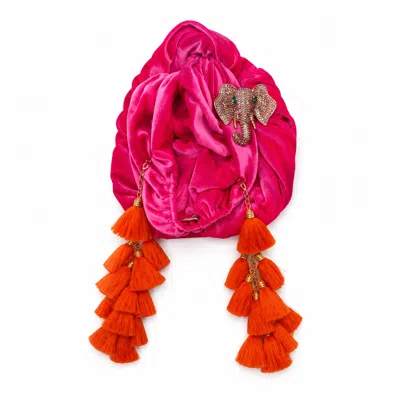 Julia Clancey Women's Pink Nellita Hotty Chacha Turban
