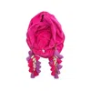 Julia Clancey Women's Pink / Purple Dolly Terry Towel Chacha Turban In Pink/purple
