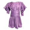 Julia Clancey Women's Pink / Purple Gloria Lilac Bermuda Jumpsuit Set In Pink/purple