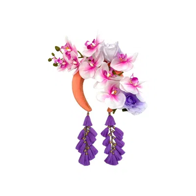Julia Clancey Women's Pink / Purple Lotty Orchid Chacha Band In Pink/purple