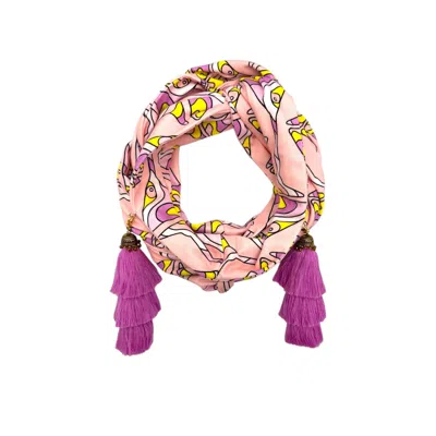 Julia Clancey Women's Pink / Purple Martini Lilac Limon Swinglette Open Turban
