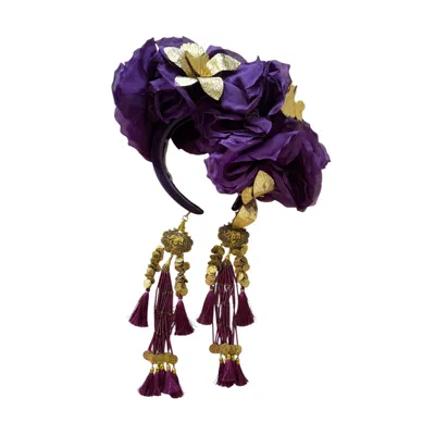 Julia Clancey Women's Purple Elizabeth Plum Dream Bloom Band