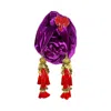 Julia Clancey Women's Purple Ruby  & Plum Red Nellita Dream Turban In Purple