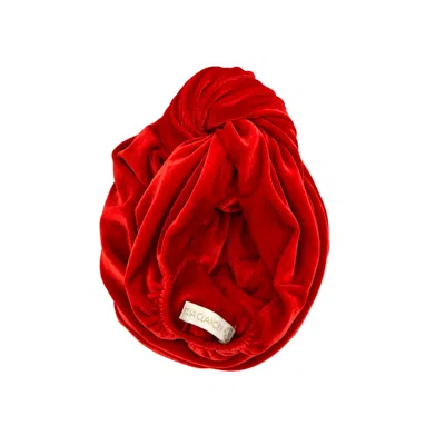 Julia Clancey Women's Red Classic Madam Ruby Turban