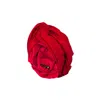 Julia Clancey Women's Red Classic Madam Ruby Wool Luxe Turban In Red