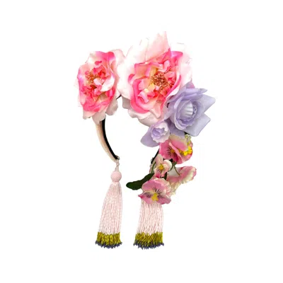 Julia Clancey Women's Rosita Mariana Luxe Flower Band In Multi