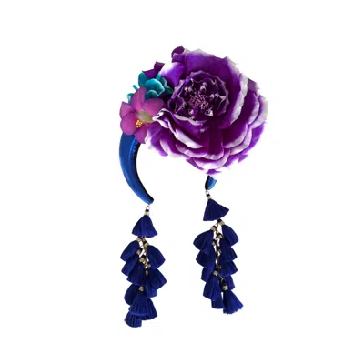 Julia Clancey Women's Violeta Electric Flower Band In Multi
