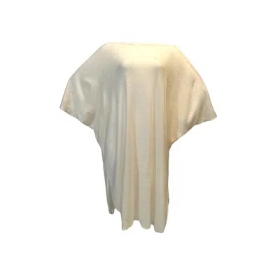 Julia Clancey Women's White Snuggle Kaftan Dress