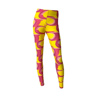 Julia Clancey Women's Yellow Jcjc Grande Limon Leggings