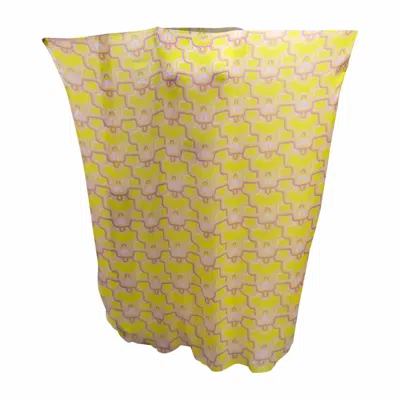 Julia Clancey Women's Yellow  Madam Georgette Kaftan - Lydy Limon