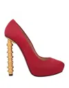 Julia Haart Pumps In Red
