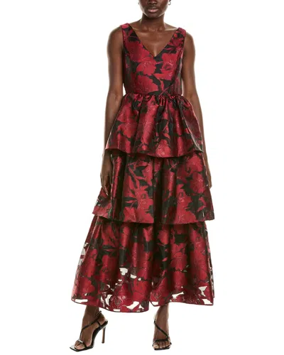 Julia Jordan Athena Maxi Dress In Multi