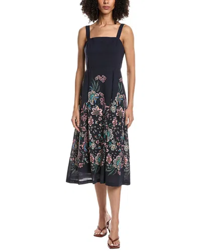 Julia Jordan Balboa Airwash Midi Dress In Black