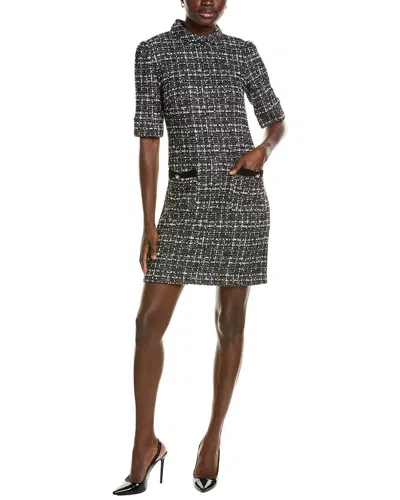 Julia Jordan Boucle Mini Dress In Black