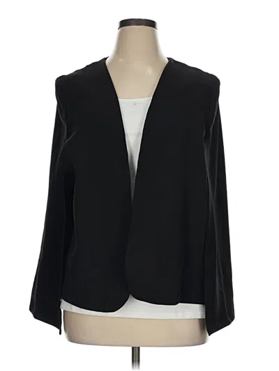Pre-owned Julia Jordan Cardigan Sweater In Black