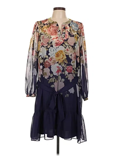 Pre-owned Julia Jordan Casual Dress In Blue