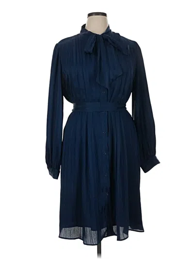 Pre-owned Julia Jordan Casual Dress In Blue