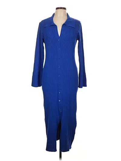 Pre-owned Julia Jordan Casual Dress In Blue