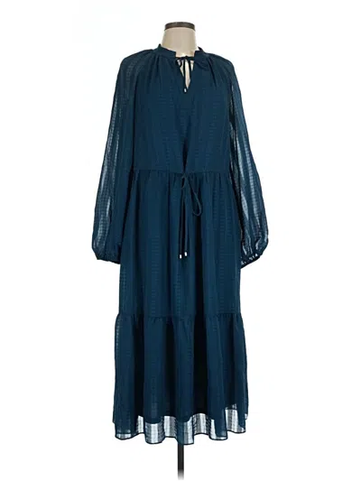 Pre-owned Julia Jordan Casual Dress In Blue