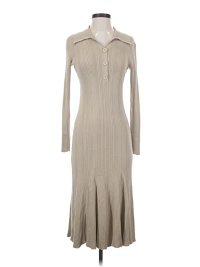 Pre-owned Julia Jordan Casual Dress In Brown