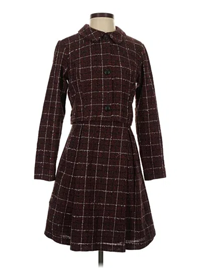 Pre-owned Julia Jordan Casual Dress In Brown