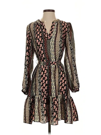 Pre-owned Julia Jordan Casual Dress In Brown