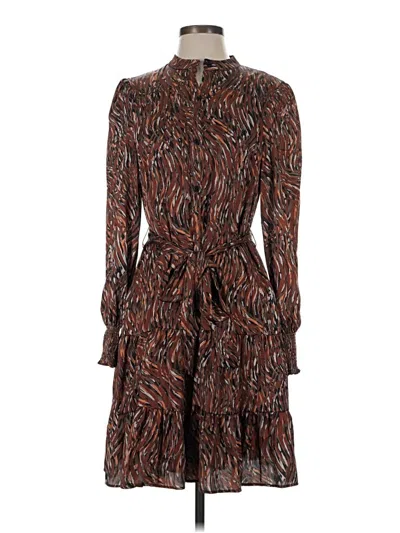 Pre-owned Julia Jordan Casual Dress In Brown