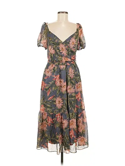 Pre-owned Julia Jordan Casual Dress In Gray