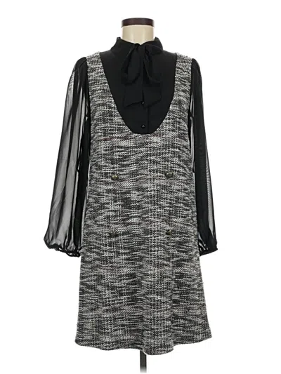 Pre-owned Julia Jordan Casual Dress In Gray