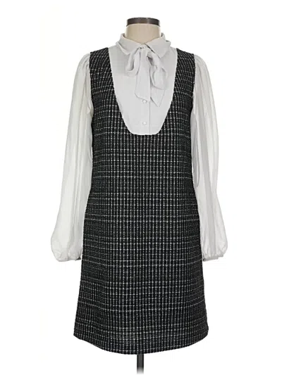 Pre-owned Julia Jordan Casual Dress In Gray