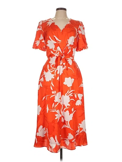 Pre-owned Julia Jordan Casual Dress In Orange