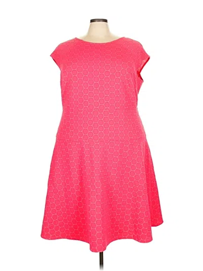 Pre-owned Julia Jordan Casual Dress In Pink