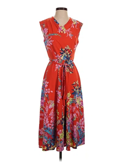 Pre-owned Julia Jordan Casual Dress In Red