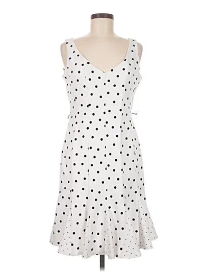 Pre-owned Julia Jordan Casual Dress In White