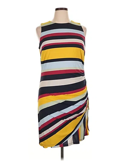 Pre-owned Julia Jordan Casual Dress In Yellow