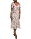 Julia Jordan Chiffon Midi Dress