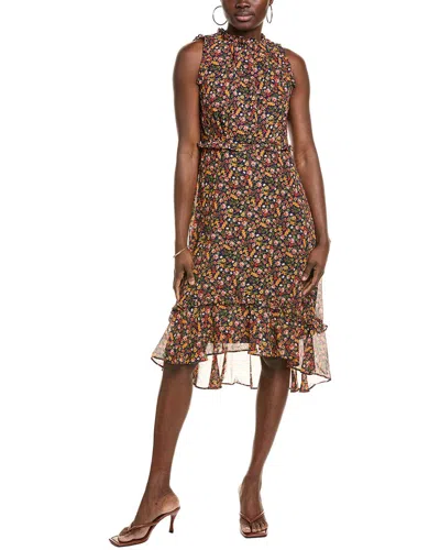 JULIA JORDAN CHIFFON SHIRTDRESS