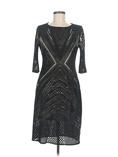 Pre-owned Julia Jordan Cocktail Dress In Black