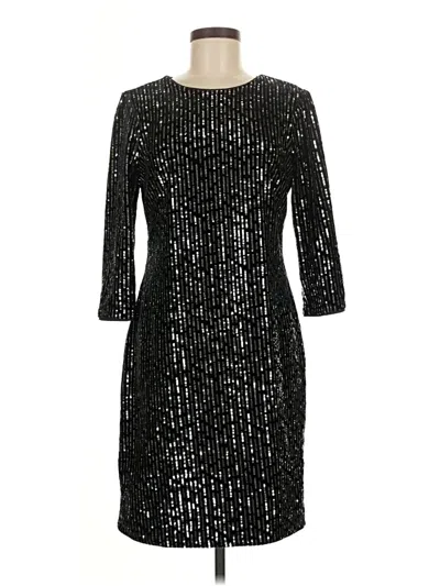 Pre-owned Julia Jordan Cocktail Dress In Black
