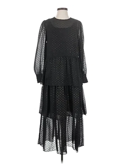 Pre-owned Julia Jordan Cocktail Dress In Black