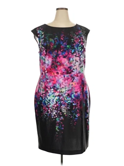 Pre-owned Julia Jordan Cocktail Dress In Black