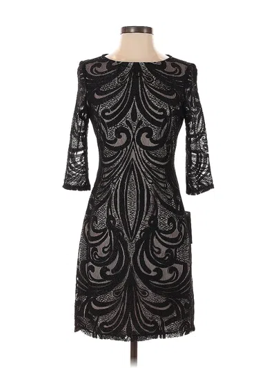 Pre-owned Julia Jordan Cocktail Dress In Black