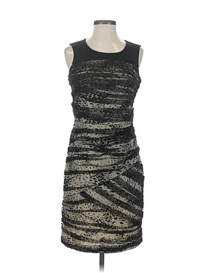 Pre-owned Julia Jordan Cocktail Dress In Black