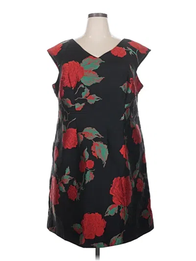 Pre-owned Julia Jordan Cocktail Dress In Black
