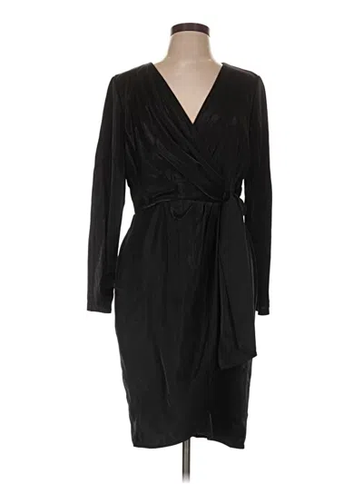 Pre-owned Julia Jordan Cocktail Dress In Black