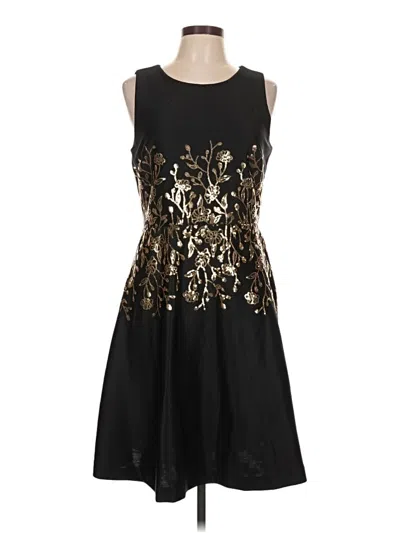 Pre-owned Julia Jordan Cocktail Dress In Black