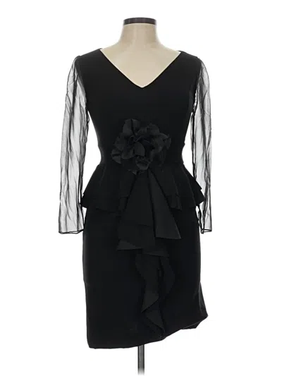 Pre-owned Julia Jordan Cocktail Dress In Black