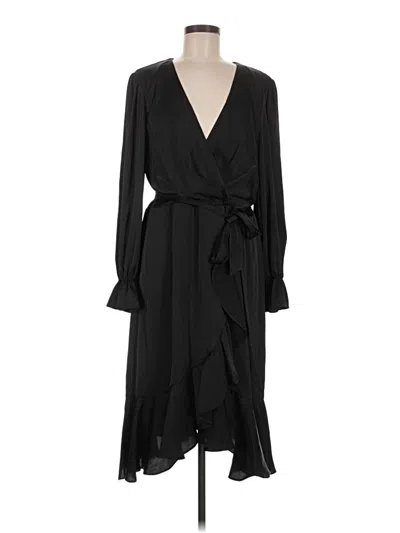 Pre-owned Julia Jordan Cocktail Dress In Black
