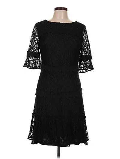 Pre-owned Julia Jordan Cocktail Dress In Black