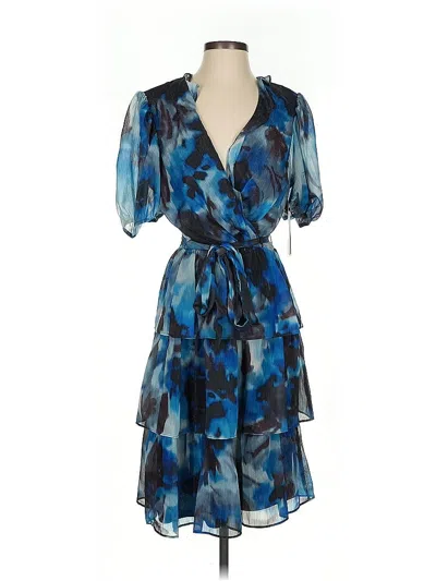 Pre-owned Julia Jordan Cocktail Dress In Blue